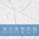Панель стінова 3D 700х790х3мм Мармуровий квадрат SW-00002262 SW-00002262 фото 4